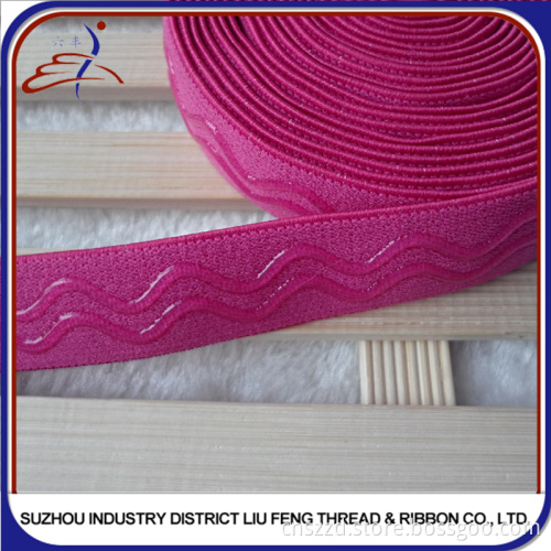 Non-slip Silicone Gripper Knitted Elastic Tape